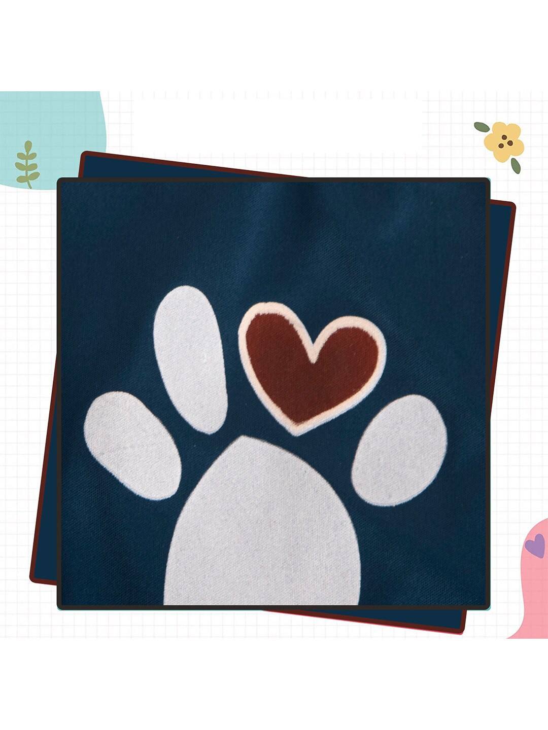 

Lulala Printed Breathable Dog T-shirt, Teal