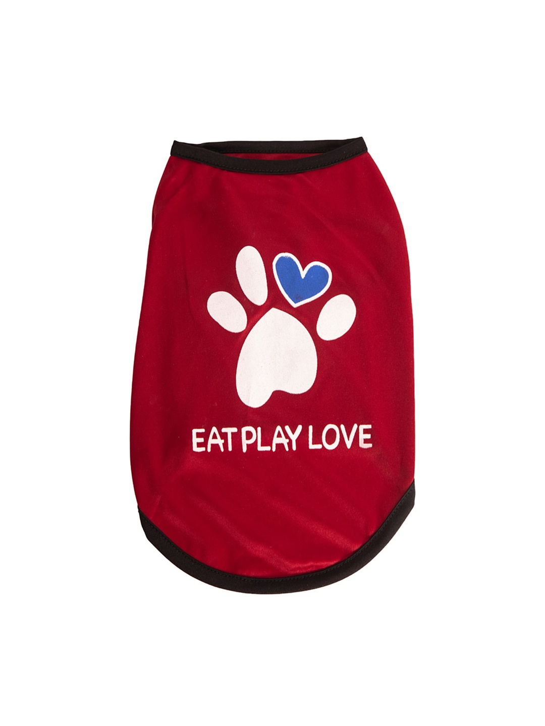 

Lulala Printed Breathable Dog T-shirt, Red