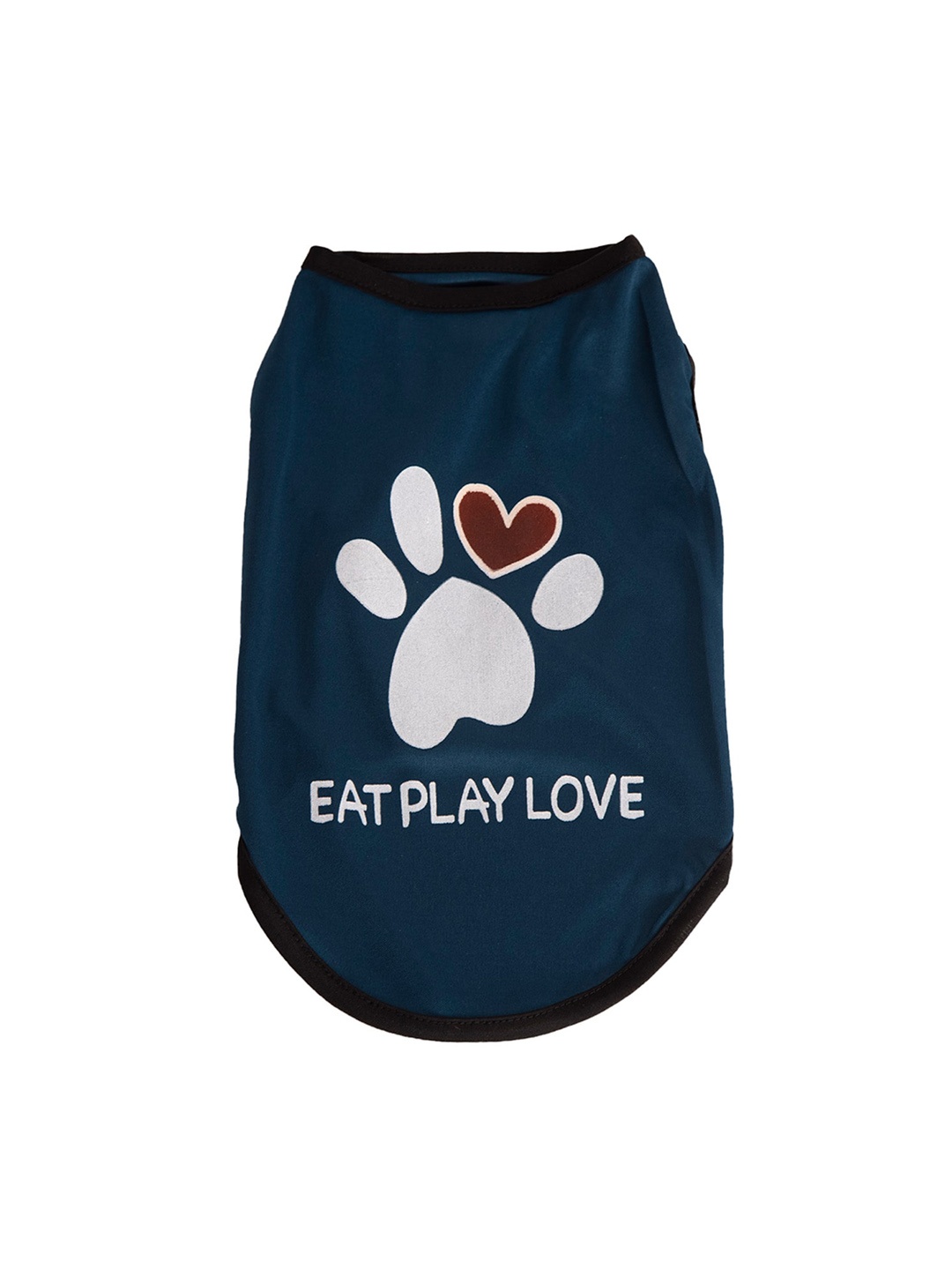 

Lulala Printed Lightweight Breathable Dog T-shirt, Blue