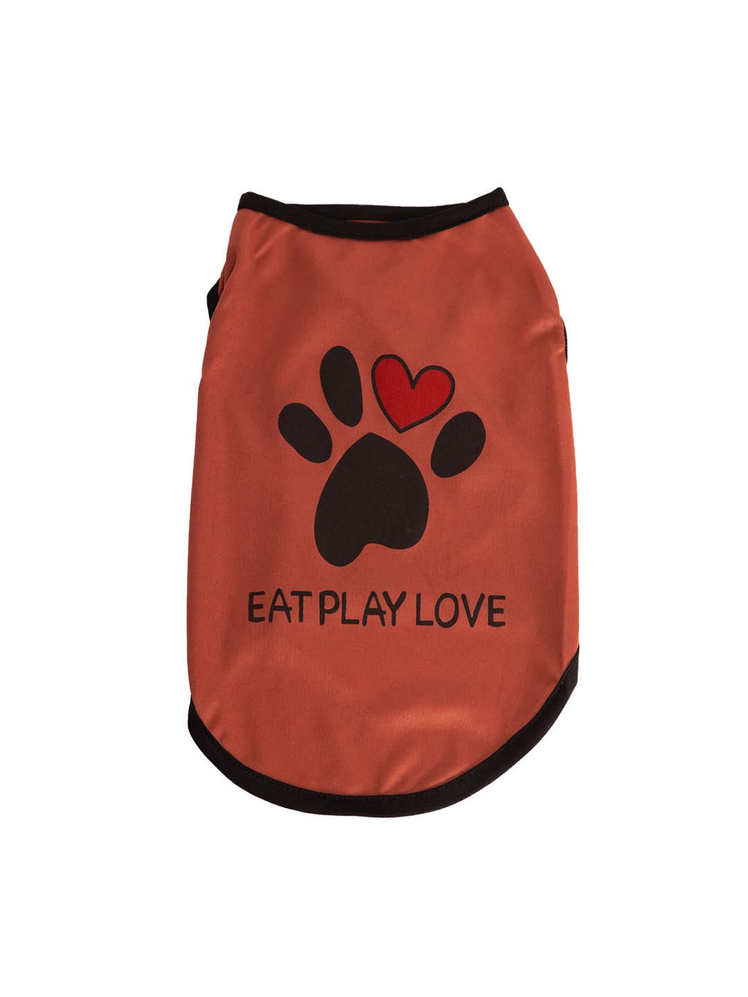 

Lulala Printed Breathable Dog T-shirt, Rust