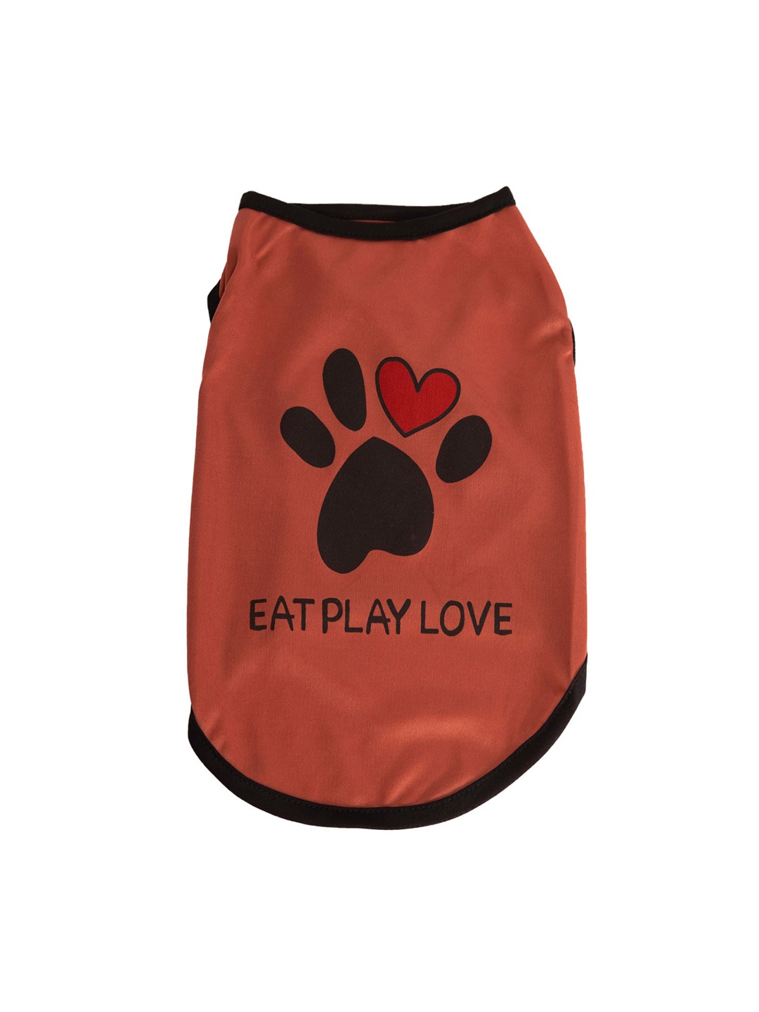

Lulala Printed Breathable Dog T-shirt, Rust