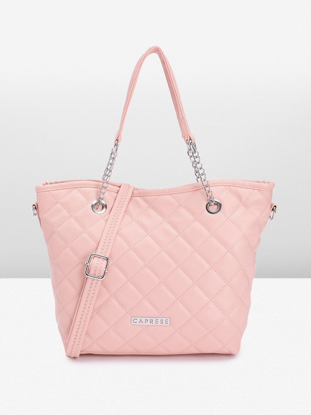 

Caprese Women Quilted Shoulder Bag, Pink