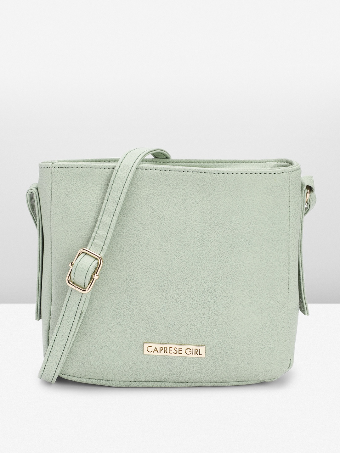 

Caprese Textured Sling Bag, Green