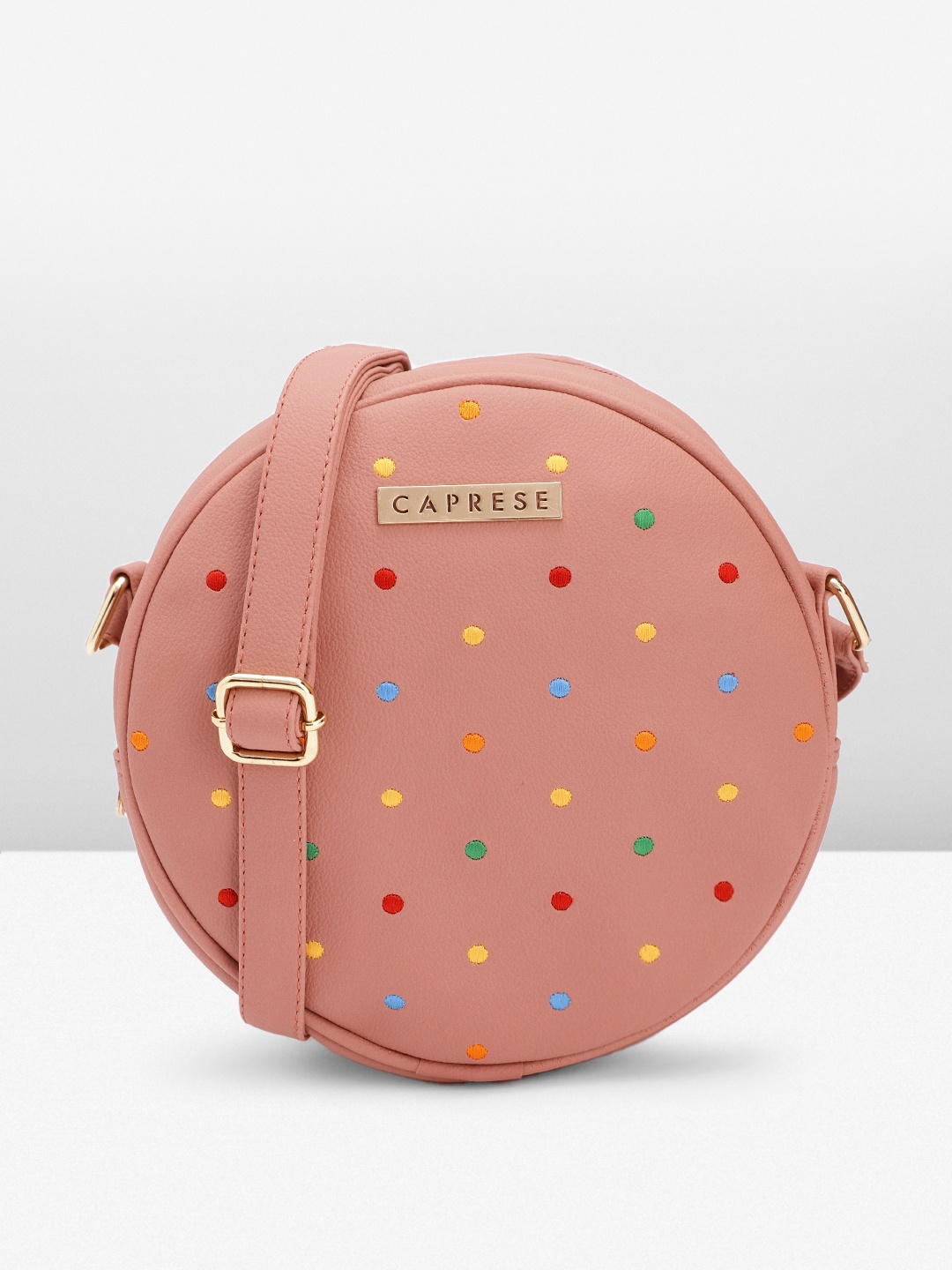 

Caprese Structured Sling Bag, Rose