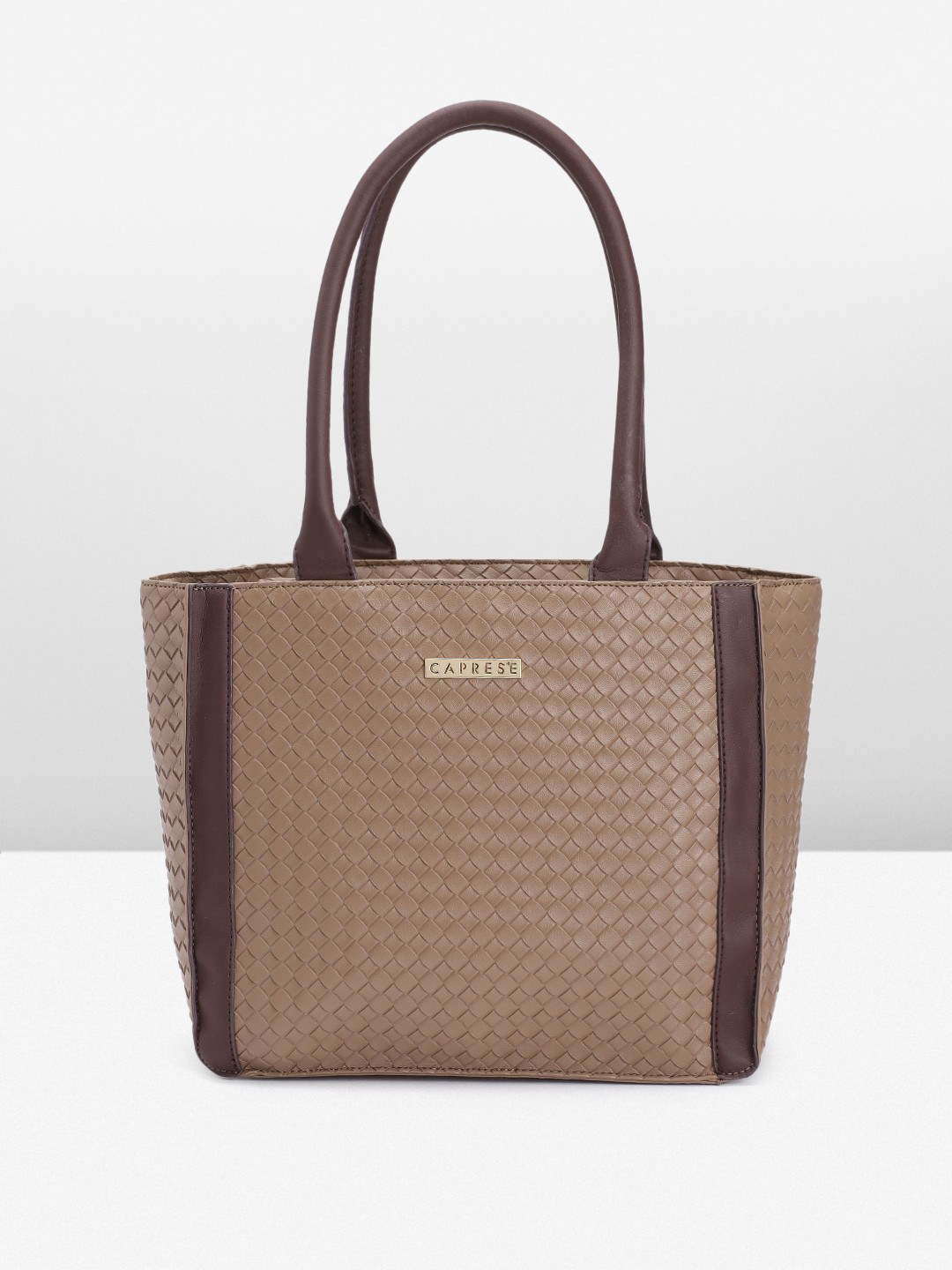 

Caprese Women Woven Design Shoulder Bag, Brown