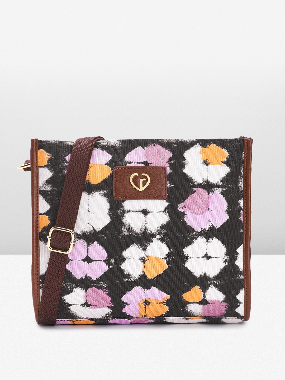 

Caprese Printed Sling Bag, Multi