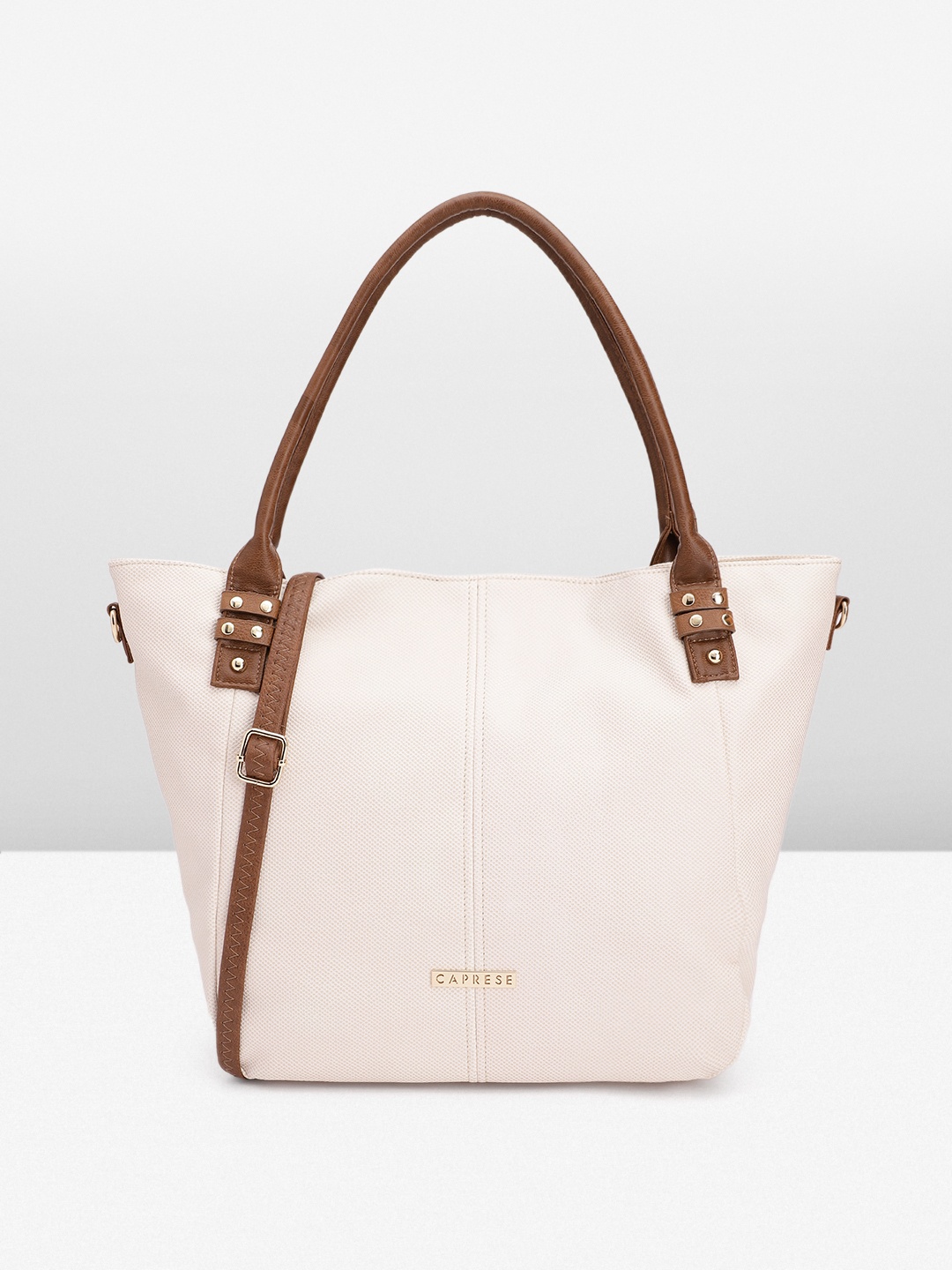 

Caprese Structured Shoulder Bag, Pink