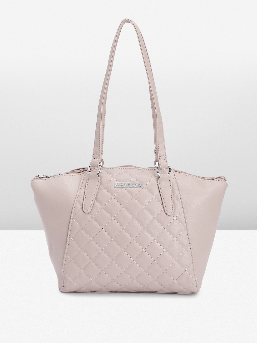 

Caprese Women Quilted Shoulder Bag, Cream