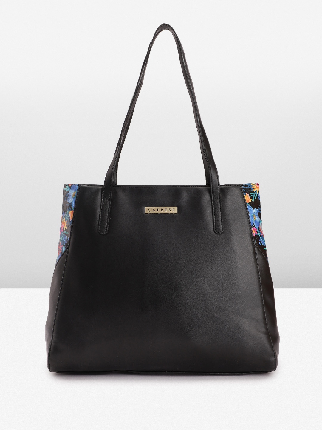 

Caprese Structured Shoulder Bag, Black
