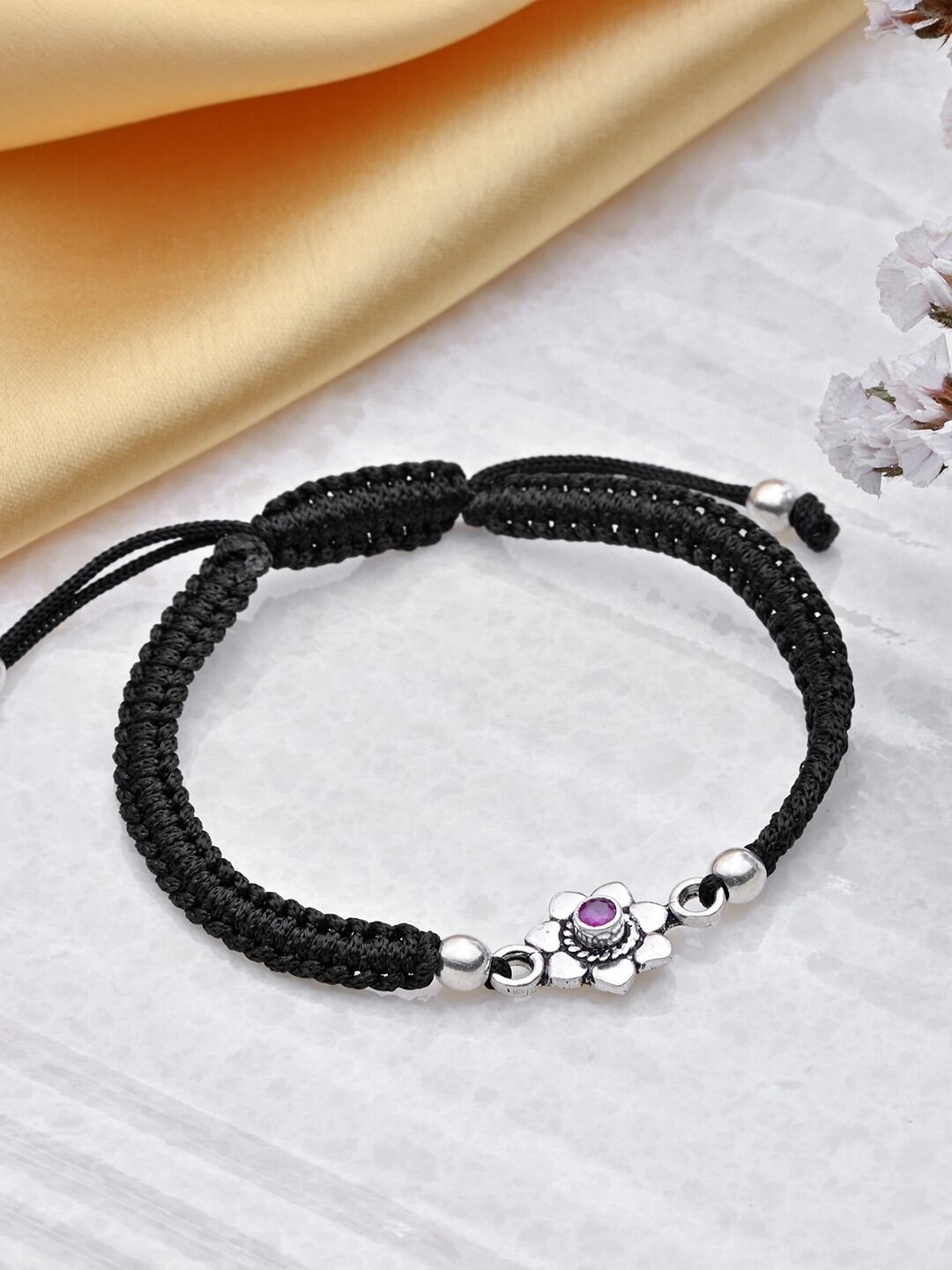 

Zavya Women Sterling Silver-Plated Wraparound Bracelet