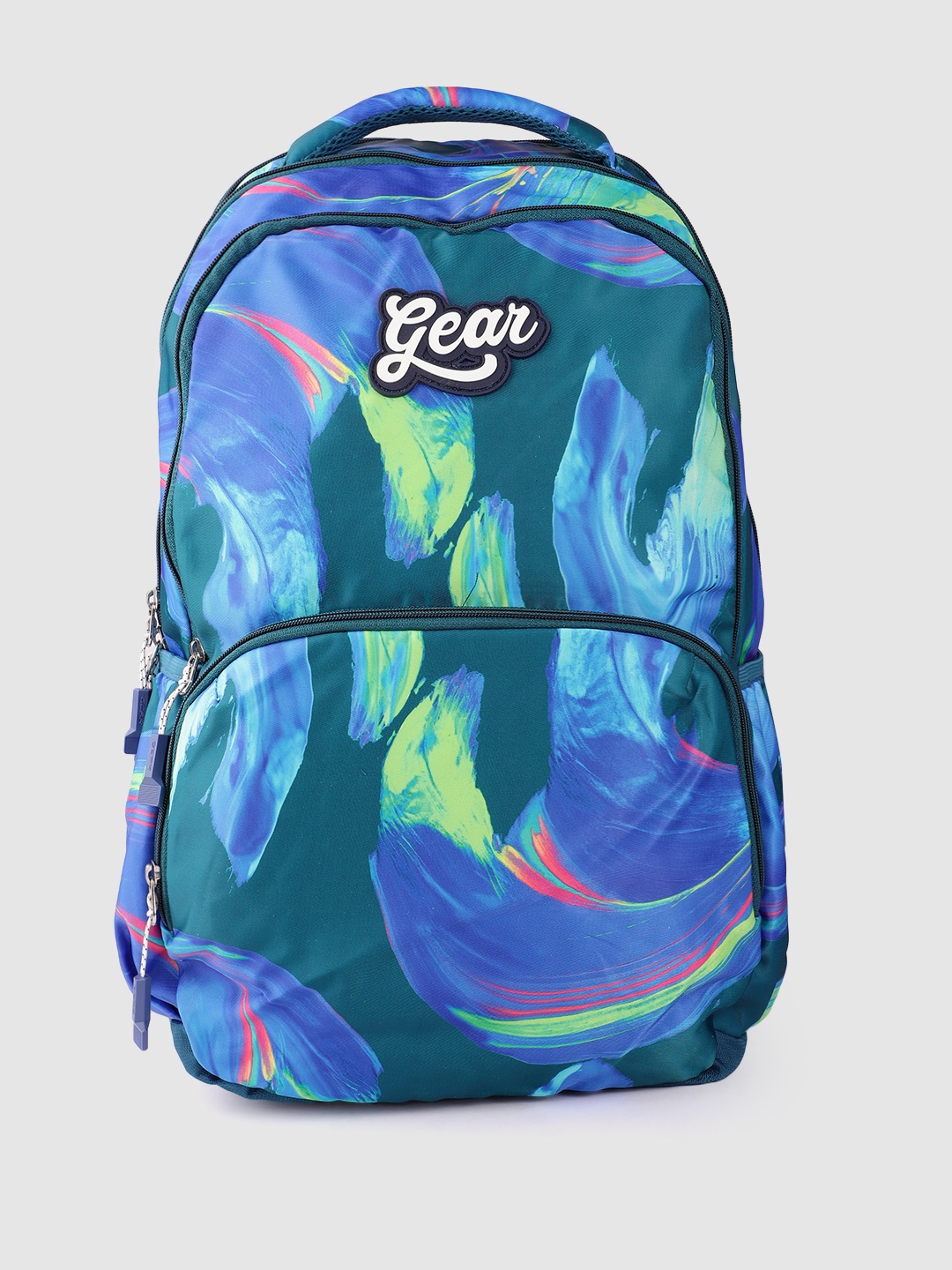 

Gear Kids Abstract Print Backpack- 18.81 L, Blue