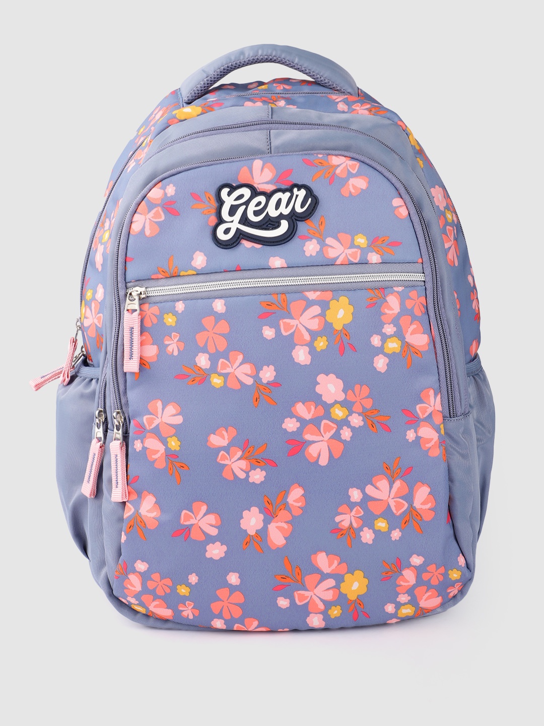 

Gear Kids Floral Backpack- 20.81 L, Blue