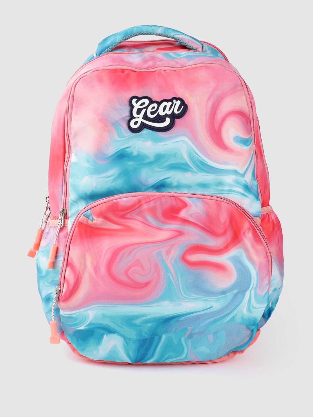 

Gear Kids Abstract Print Backpack- 18.81 L, Pink