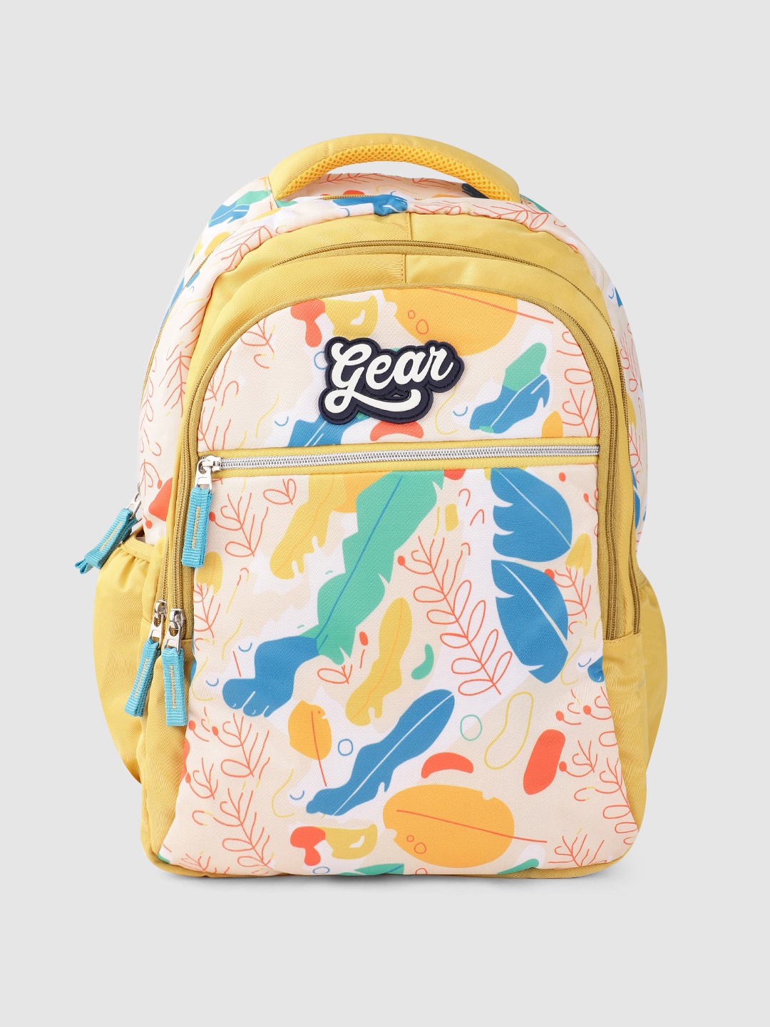 

Gear Kids Printed Backpack- 20.81 L, Cream