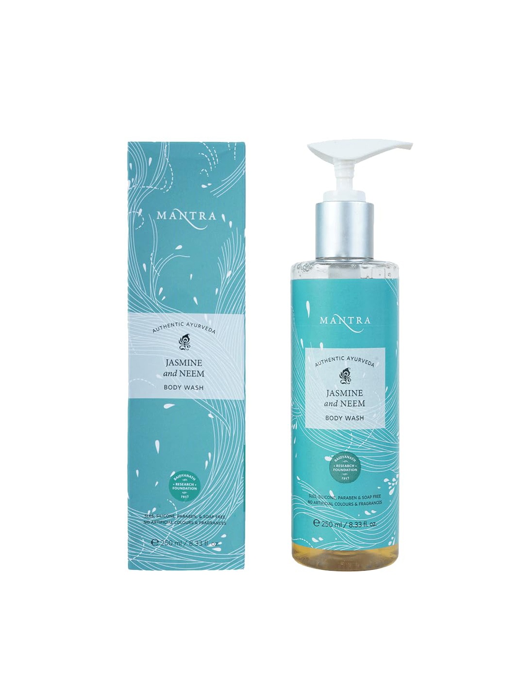 

Mantra Herbal Jasmine & Neem Body Wash-250ml, Blue