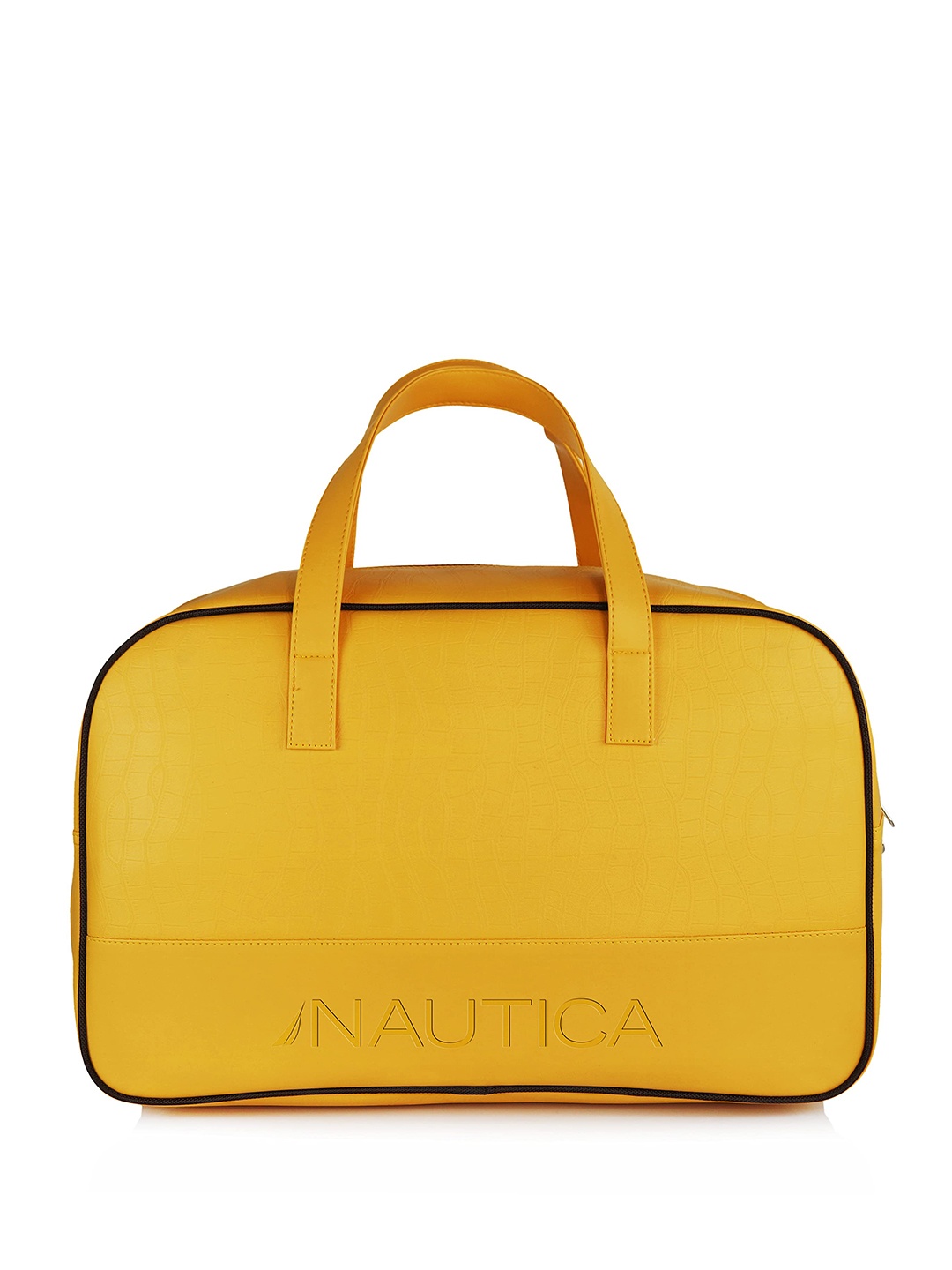 

Nautica Medium Leatherette Duffel Bag, Yellow