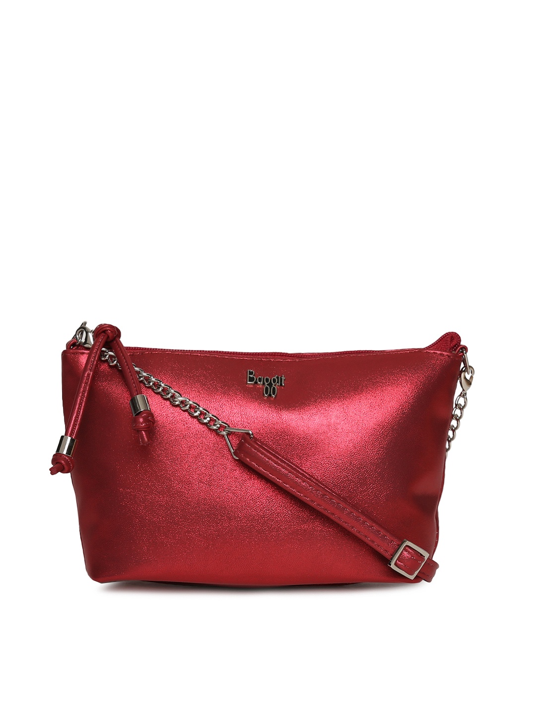 

Baggit Red Solid Sling Bag