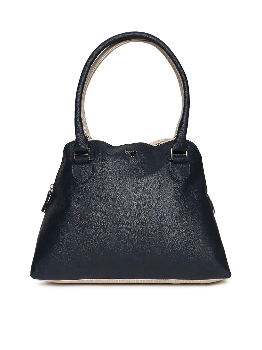 

Baggit Navy Blue & Beige Shoulder Bag