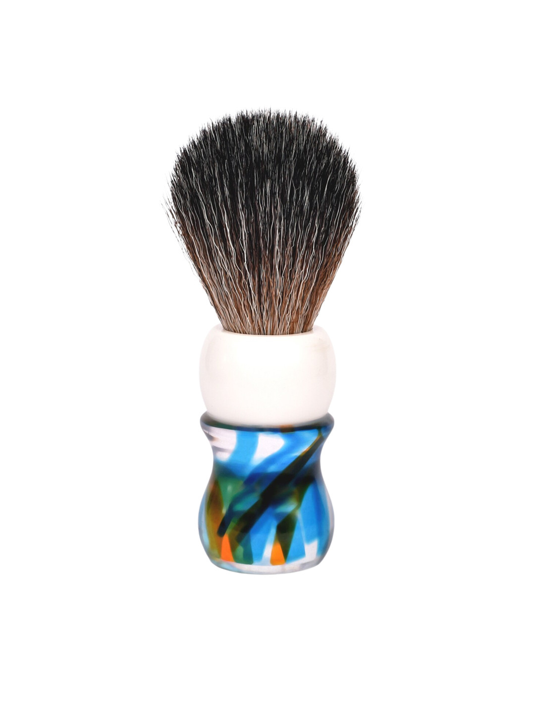 

UrbanMooch Men Premium Resin Handle With Strong Grip Shaving Brush, White