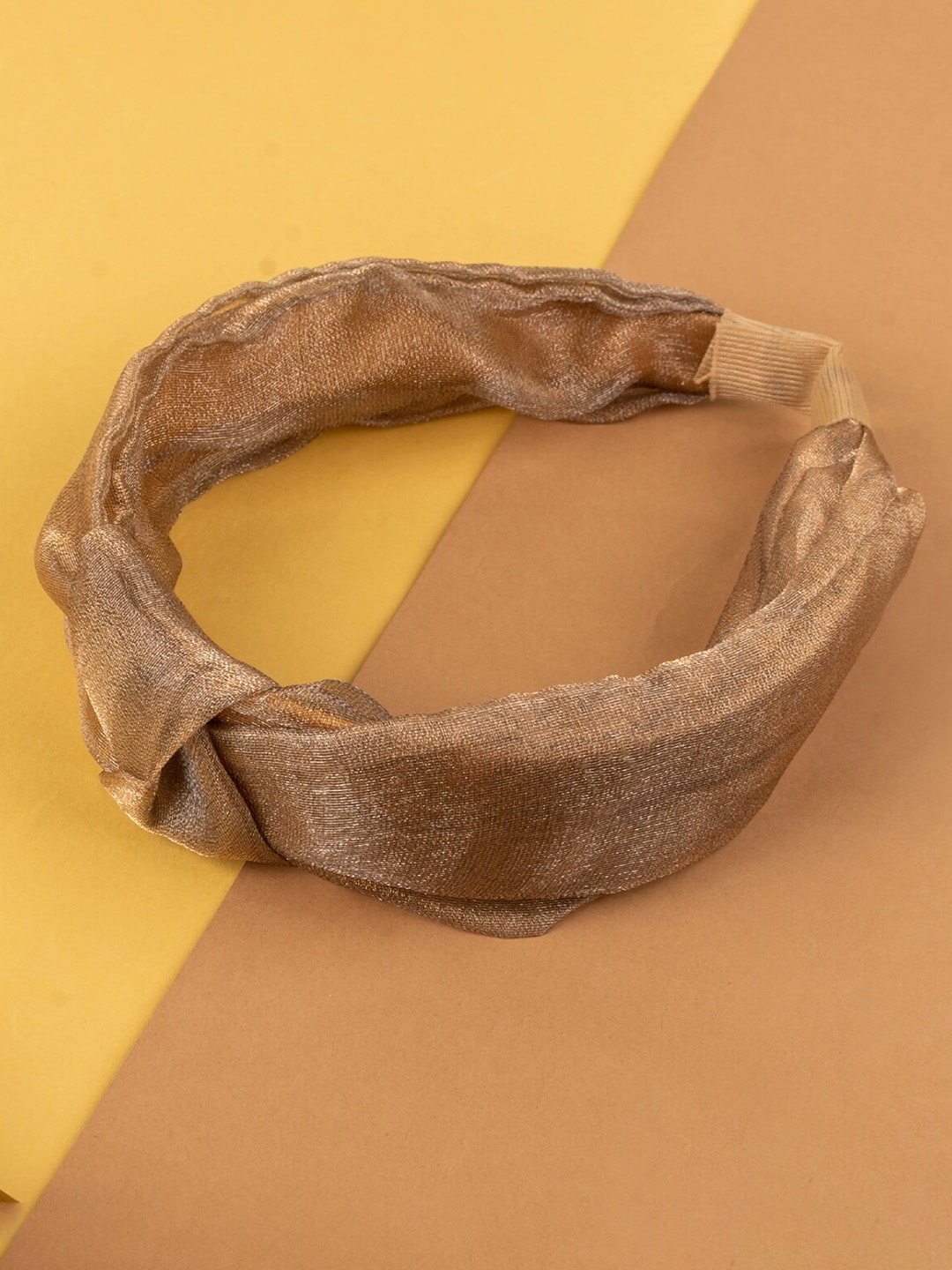 

Jewelz Women Plastic Hairband, Beige