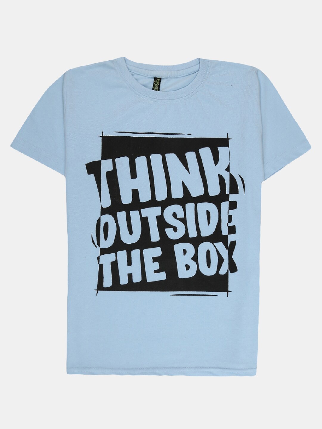 

V-Mart Boys Typography Printed Cotton T-shirt, Blue
