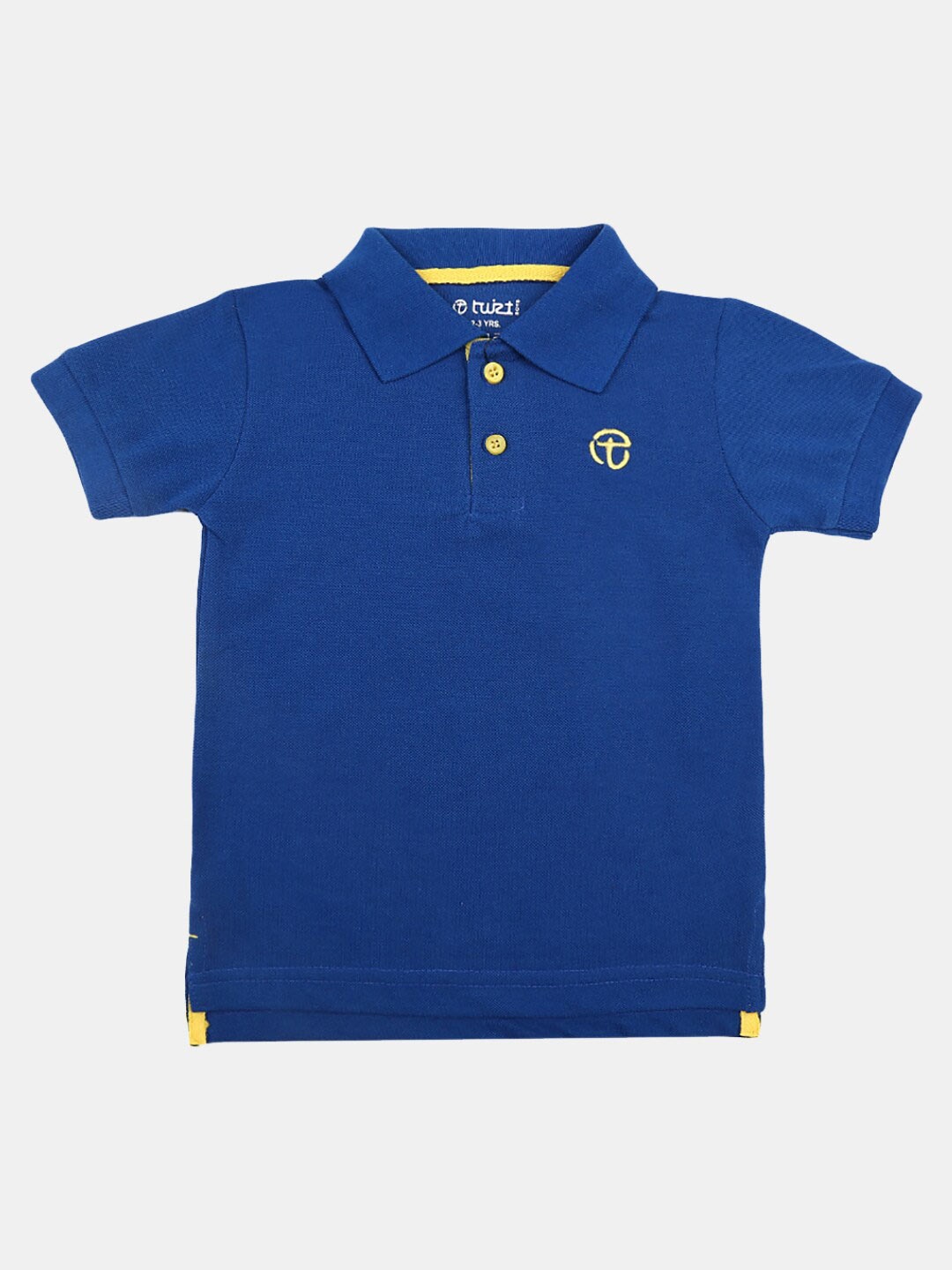 

V-Mart Pique Half Sleeve Cotton Polo T-shirt, Navy blue