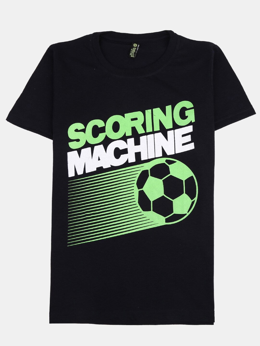 

V-Mart Boys Graphic Printed Round Neck Cotton T-shirt, Navy blue