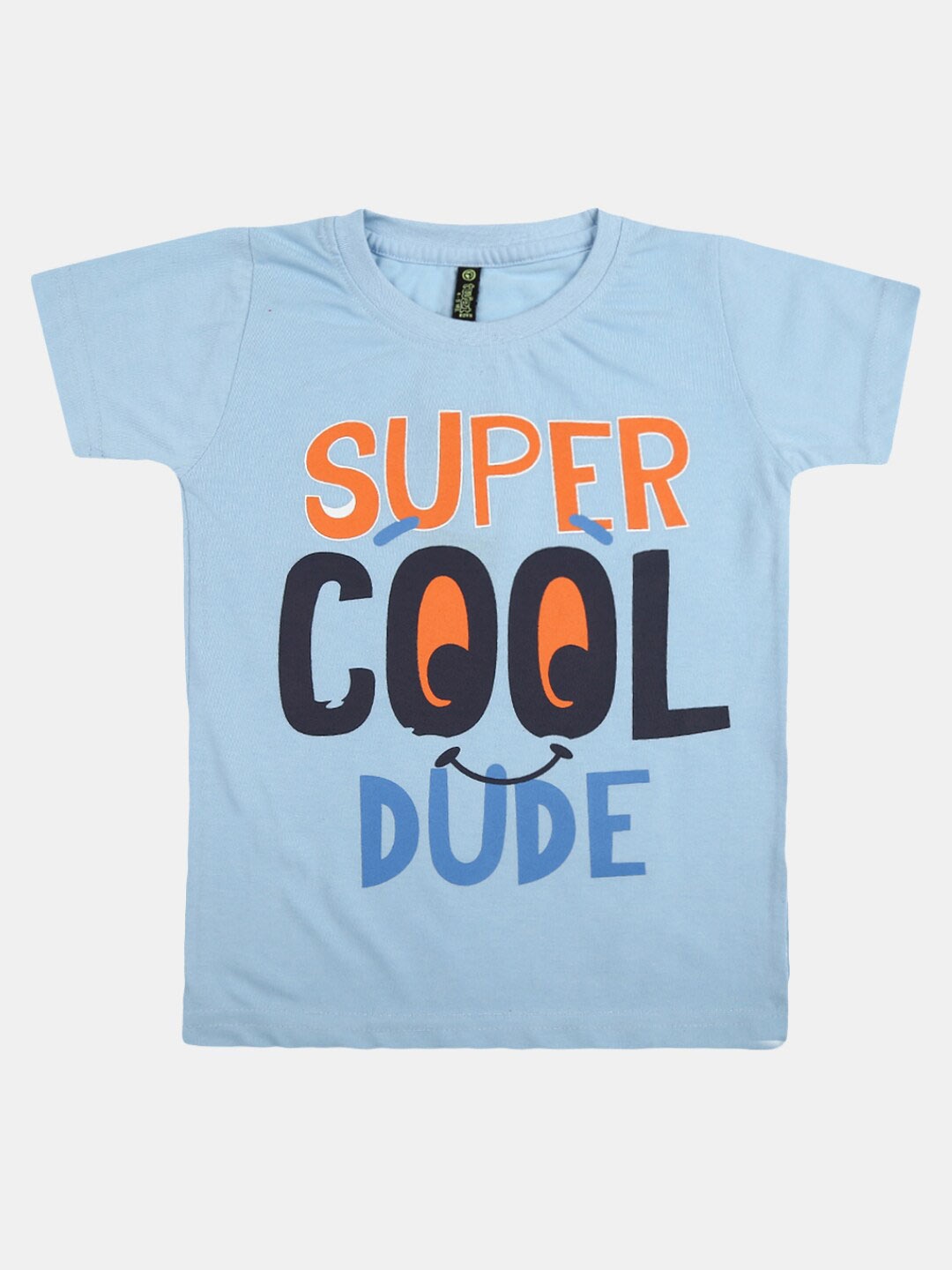 

V-Mart Boys Typography Printed Cotton T-shirt, Blue