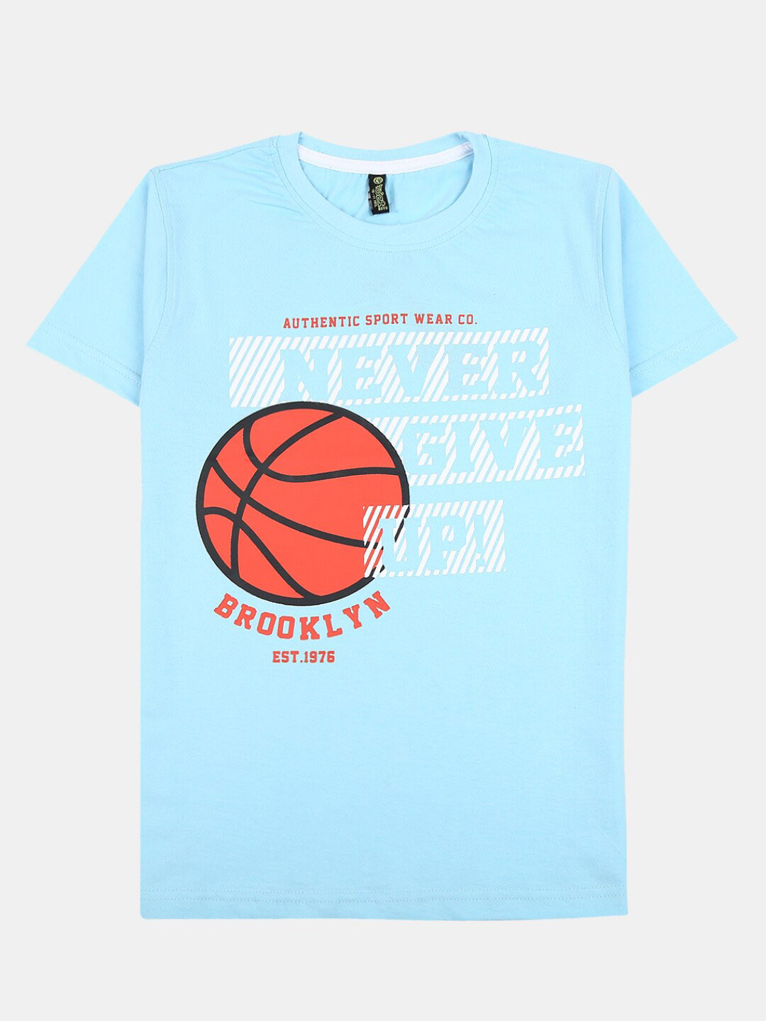

V-Mart Boys Typography Printed Cotton T-shirt, Blue