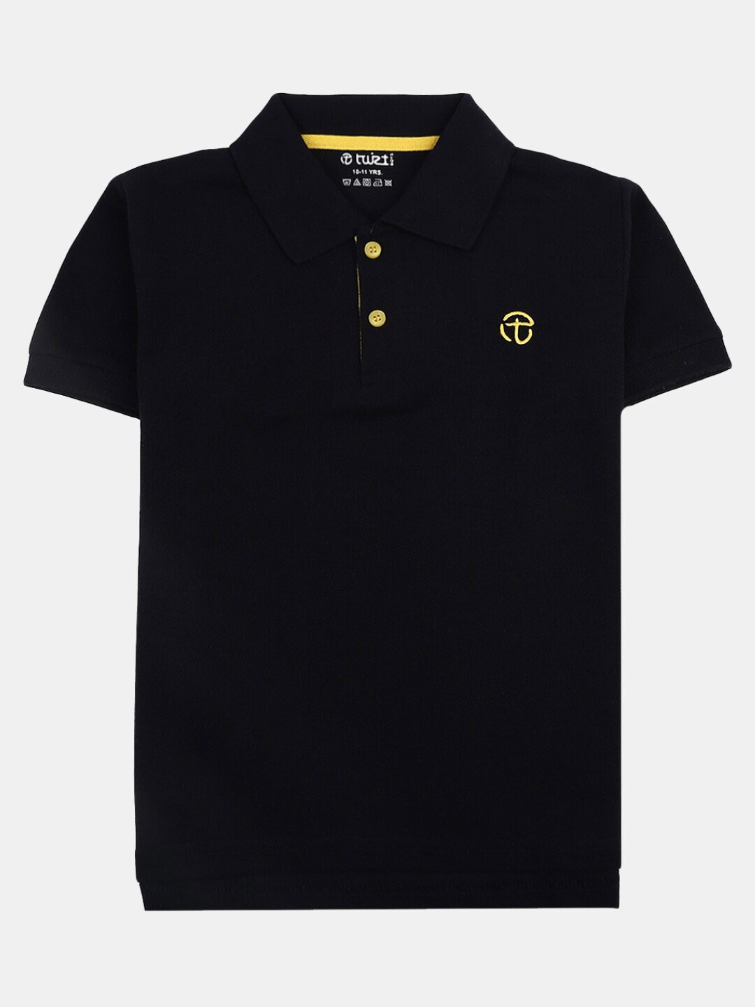 

V-Mart Boys Pique Half Sleeve Cotton Polo T-shirt, Navy blue