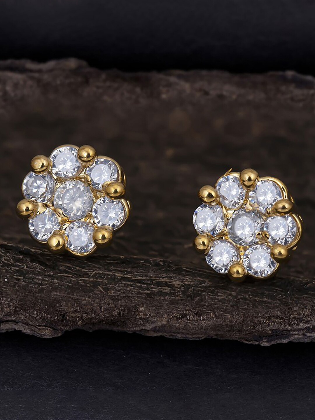 

Sukkhi Gold Plated Contemporary Studs Earrings