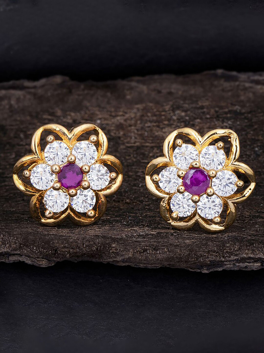

Sukkhi Gold Plated Contemporary Studs Earrings