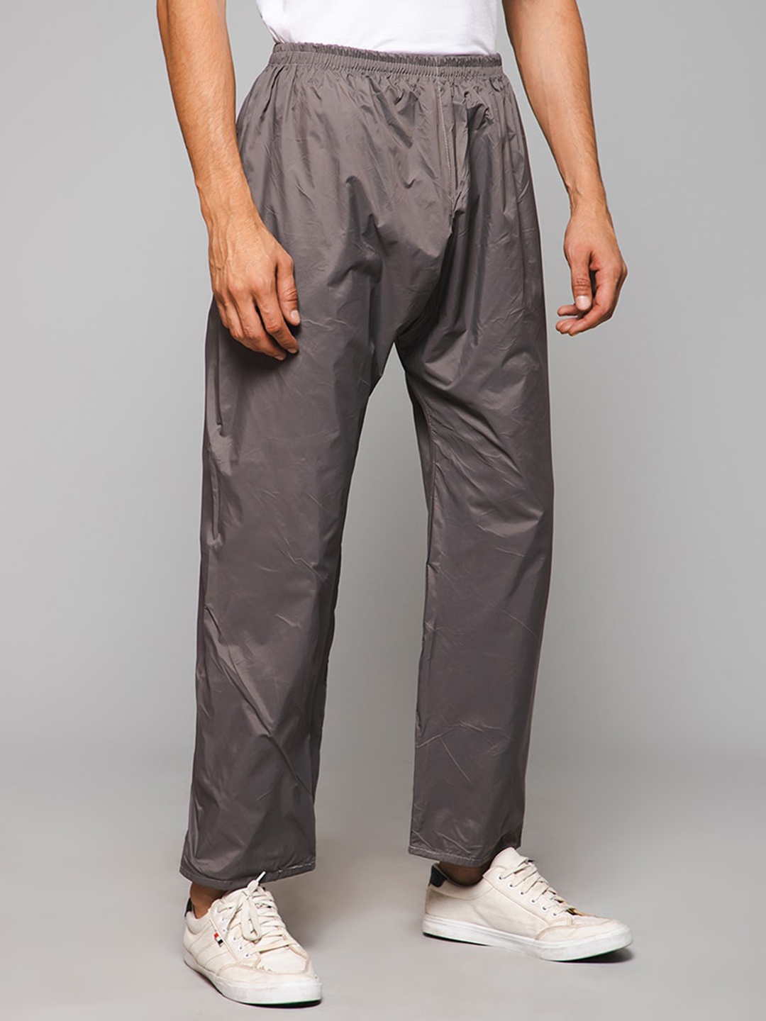 

THE CLOWNFISH Napoleon Men Reversible Waterproof Rain Trousers, Grey