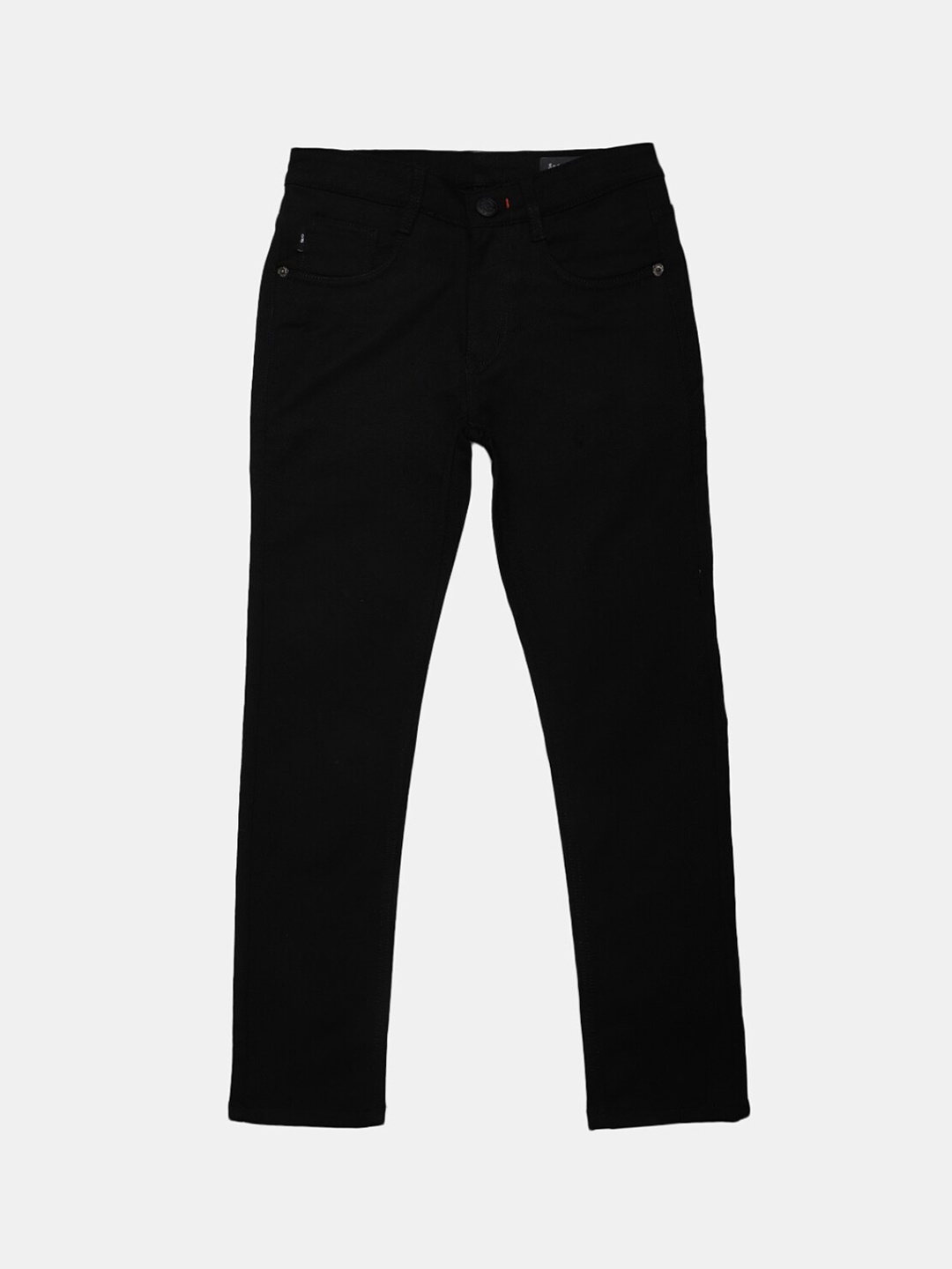 

V-Mart Boys Mid-Rise Clean Look Classic Jeans, Black