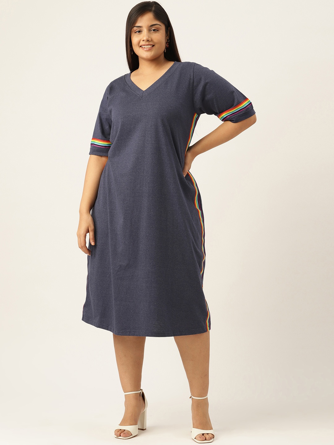 

theRebelinme A-Line Dress, Blue