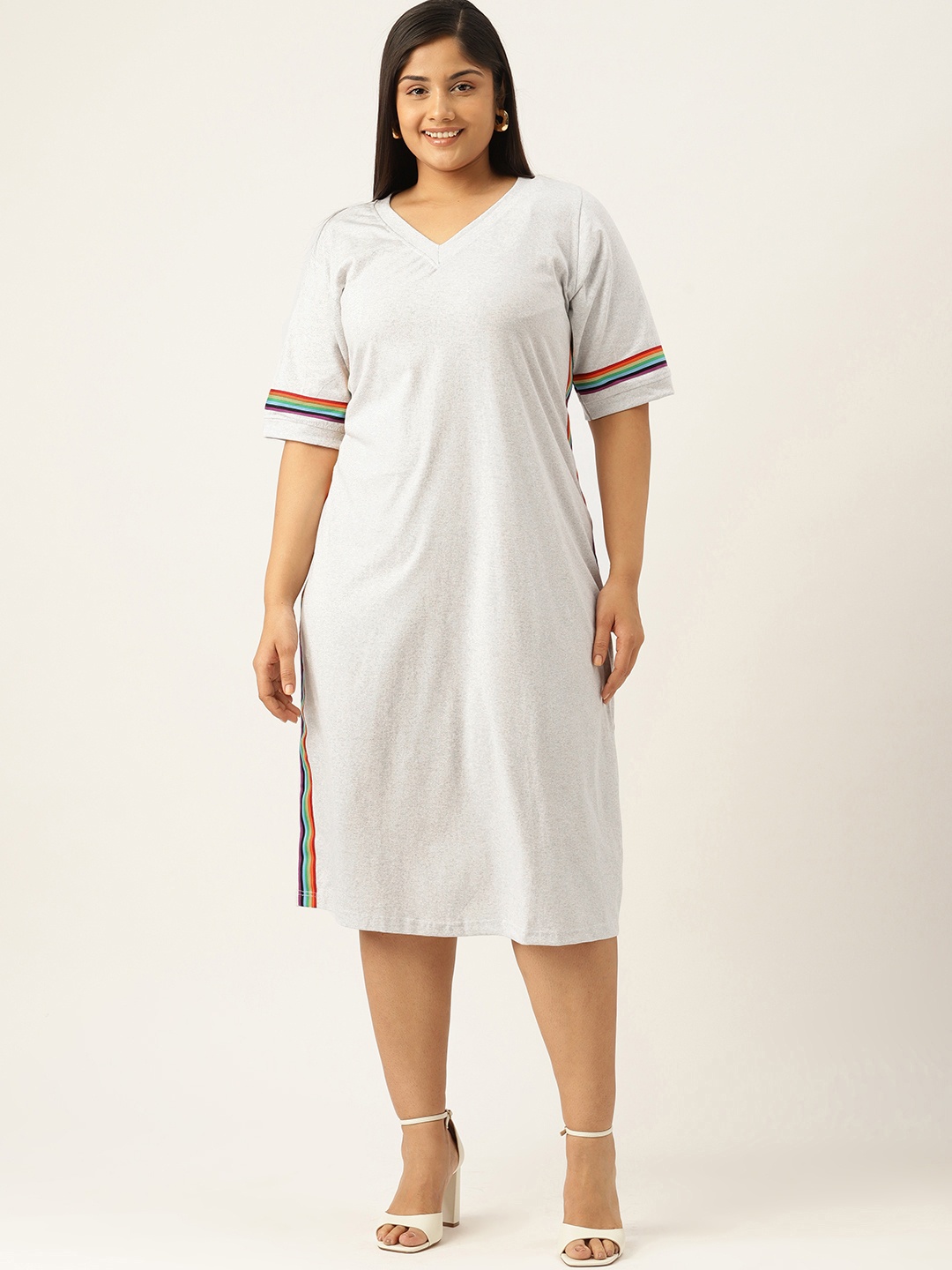 

theRebelinme A-Line Dress, Grey