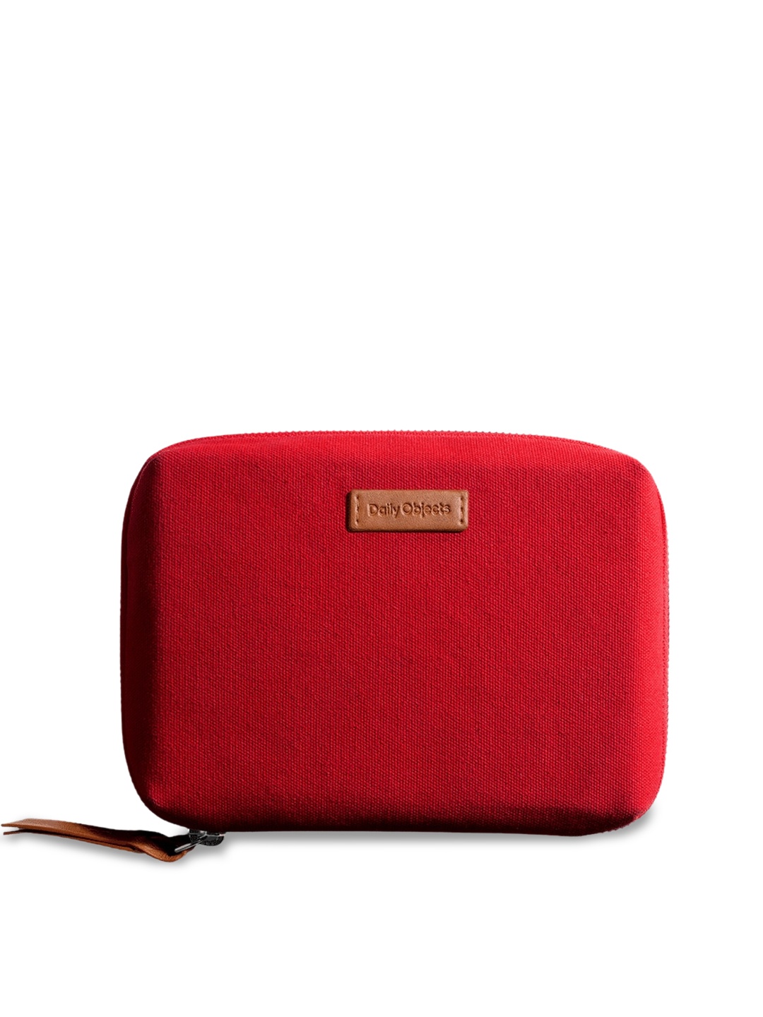

DailyObjects Tech Kit Organiser Travel Pouch, Red