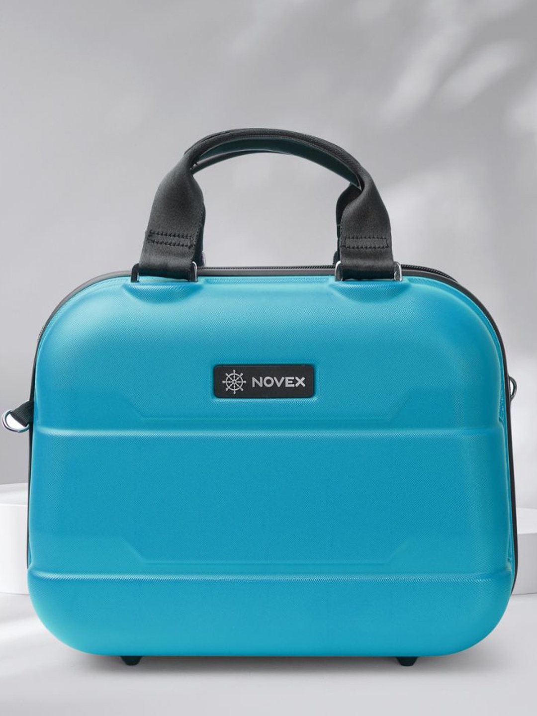 

NOVEX Hard-Sided Cabin Vanity Suitcase, Turquoise blue