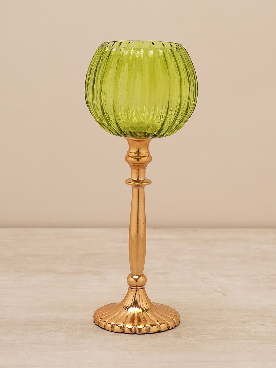 

Pure Home and Living Votive Candle Holder With Stand, Green