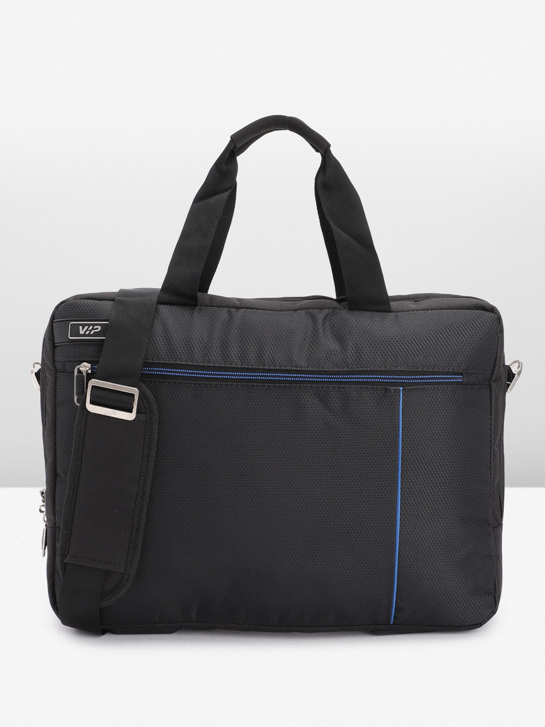 

VIP Unisex Self Design Laptop Bag, Black