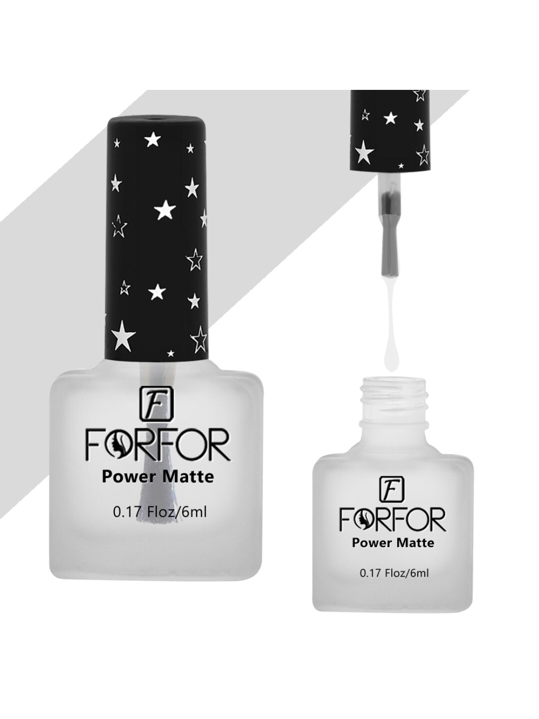 

FORFOR Power Matte Set Of 12 HD Colors Long Lasting Non Toxic Nail Polishes - Combo no. 7, Multi