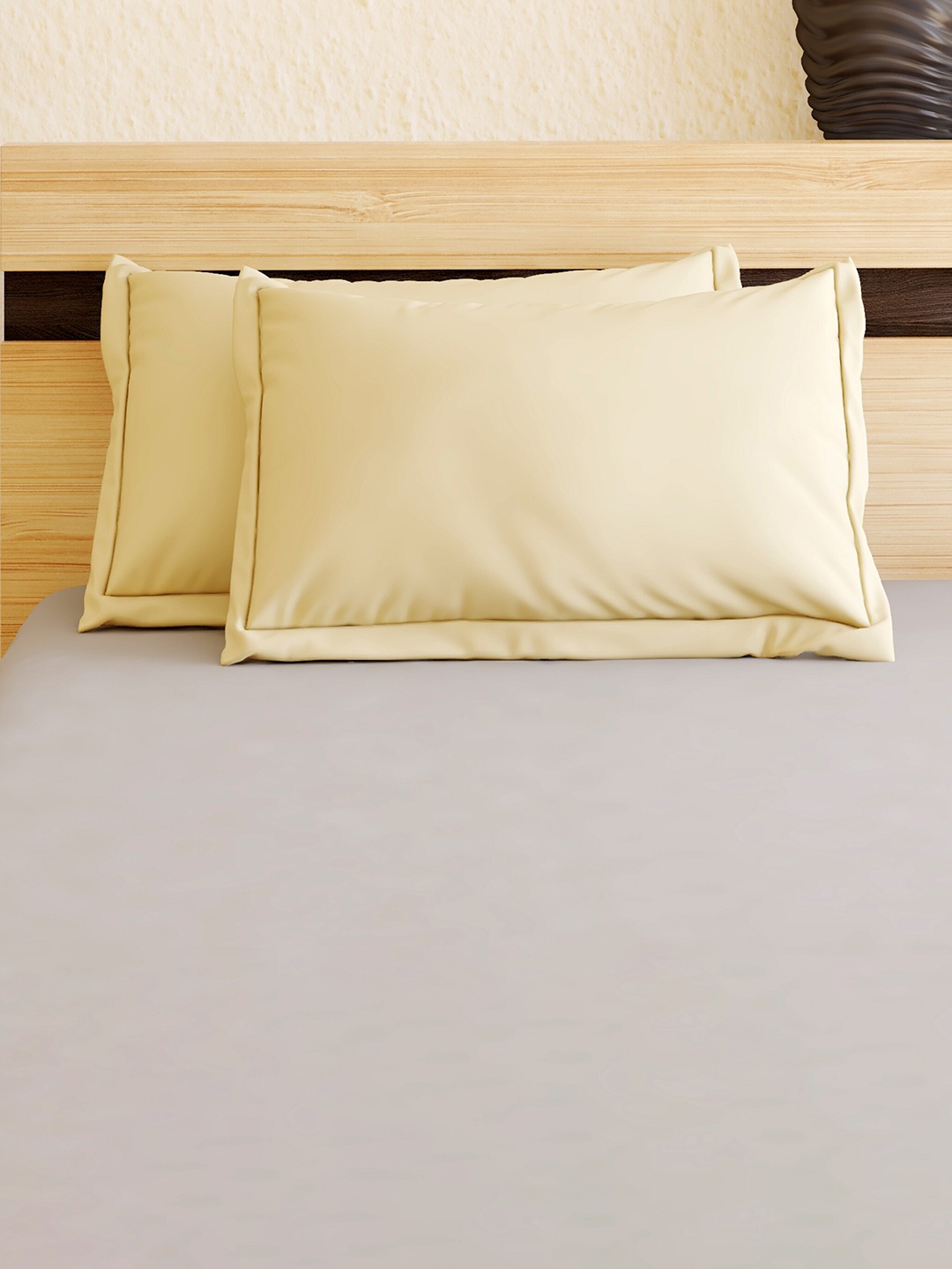

Home Centre Hello Spring Olive Green 2-Pieces Cotton Pillow Covers