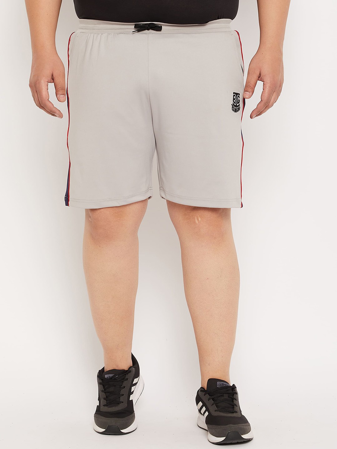 

bigbanana Men Antimicrobial Sports Shorts, Grey
