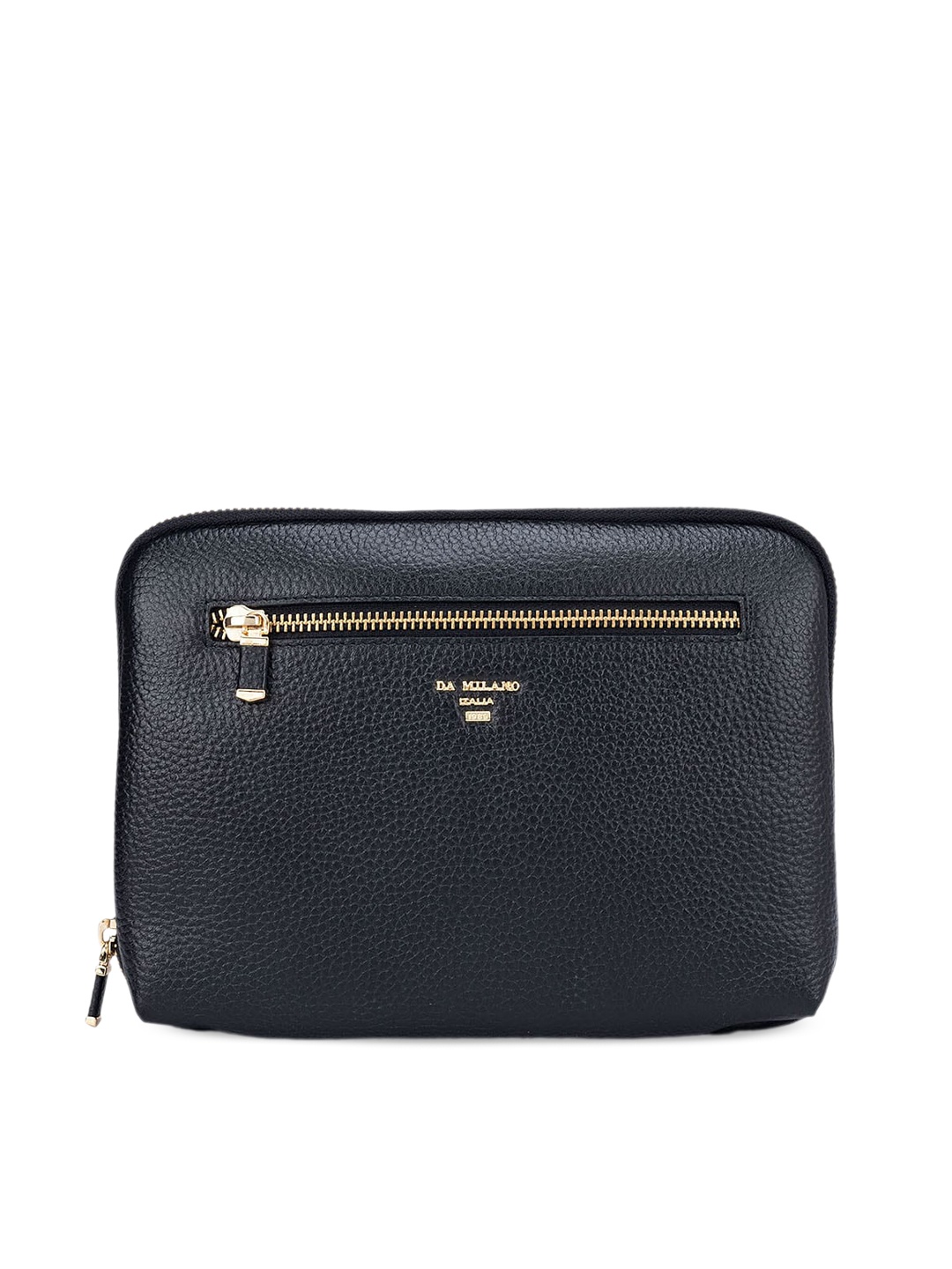

Da Milano Women Leather Pouch, Brown