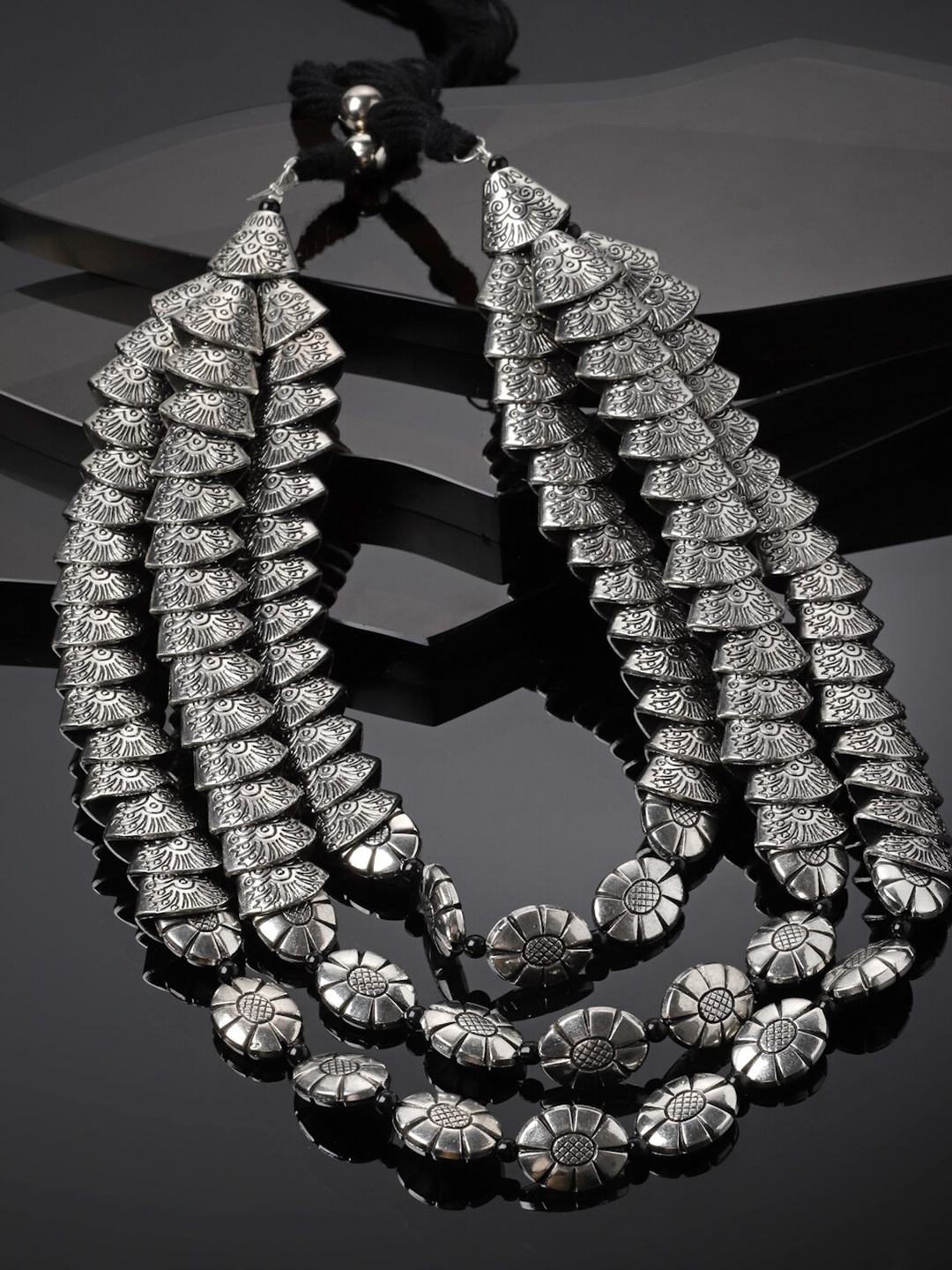 

PANASH Silver-Plated Layered Necklace