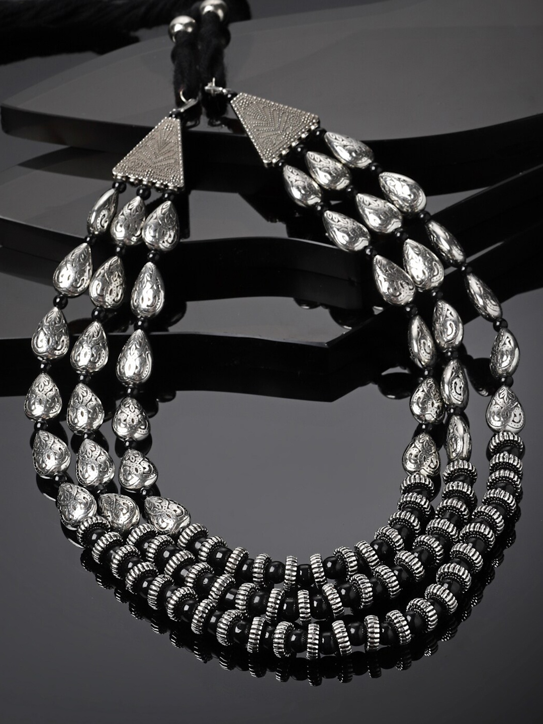 

PANASH Silver-Plated Layered Necklace