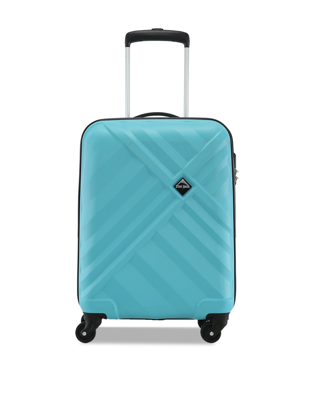 

Stony Brook by Nasher Miles Textured Hard-Sided Cabin Check-in Trolley Bag, Teal