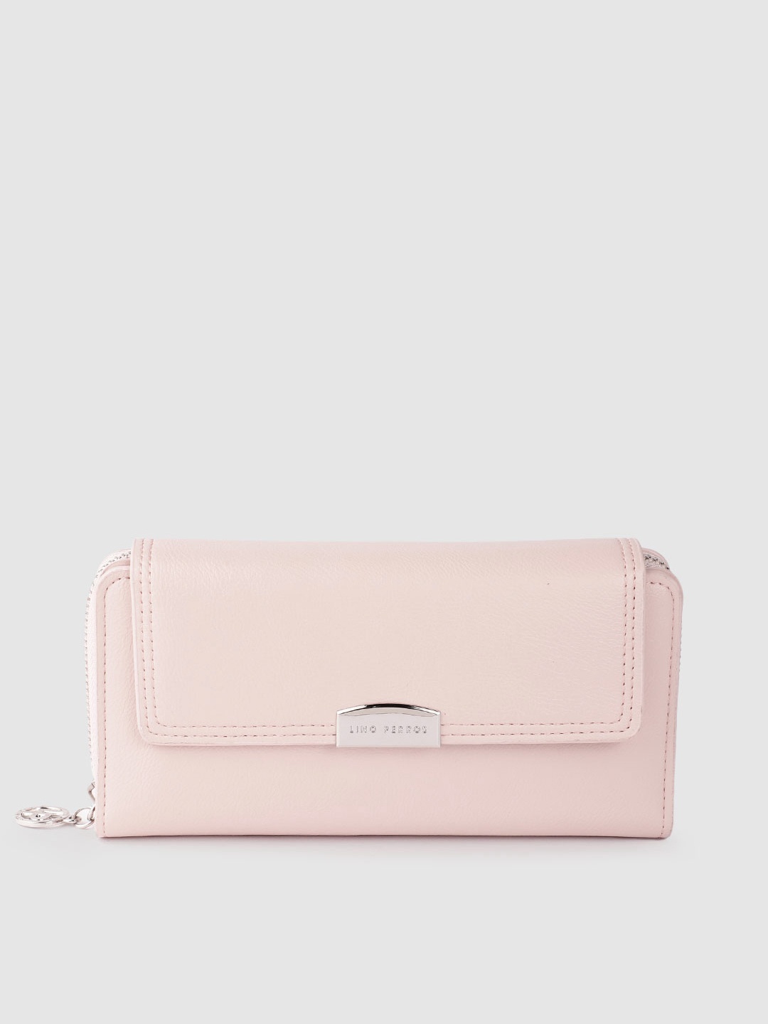 

Lino Perros Women Three Fold Wallet, Pink