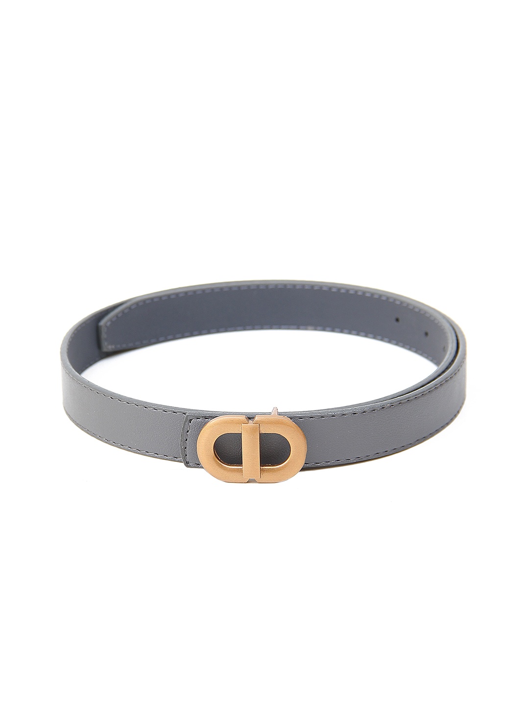 

Calvadoss Girls Slim Push-Pin Belt, Grey