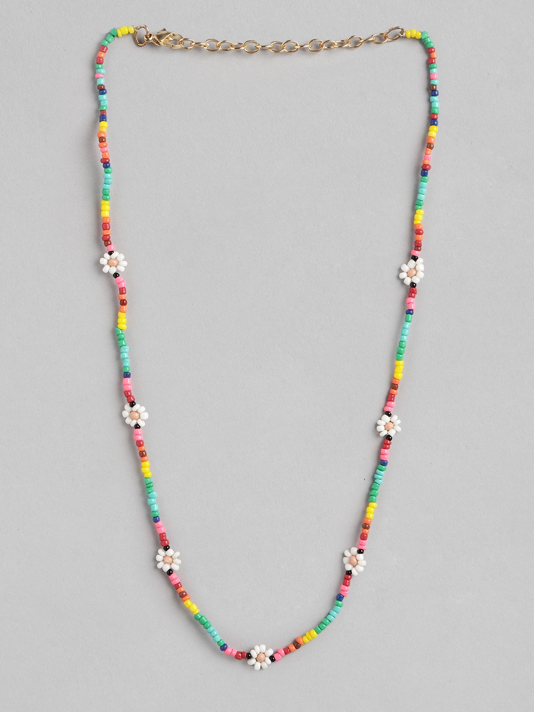 

RICHEERA Multicoloured Beaded Necklace, Multi